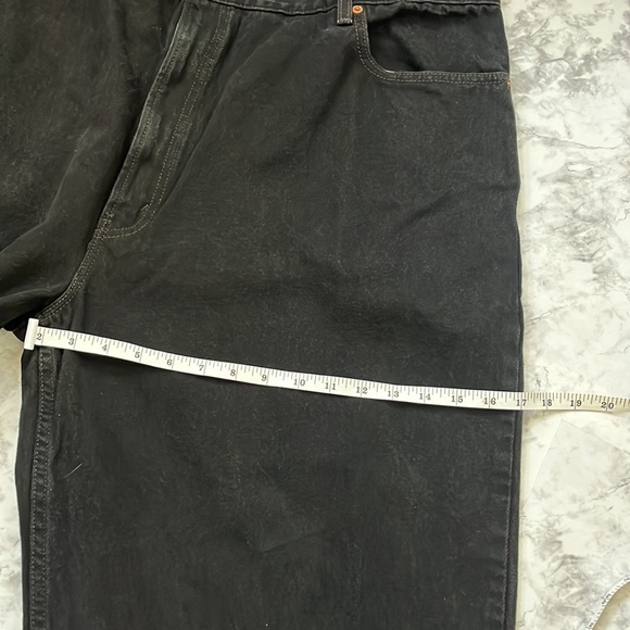 LEVI’S Men’s Comfort Fit Black Jeans W46 L30 - Picture 10 of 14